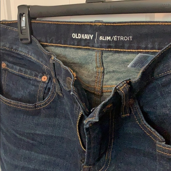 Dark Distressed Jeans - Picture 2 of 2